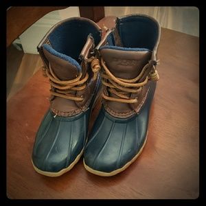 Toddler Girls Size 12 Sperry Duck Boots